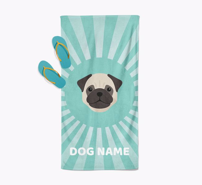 'Rays' - Personalized {breedFullName} Towel